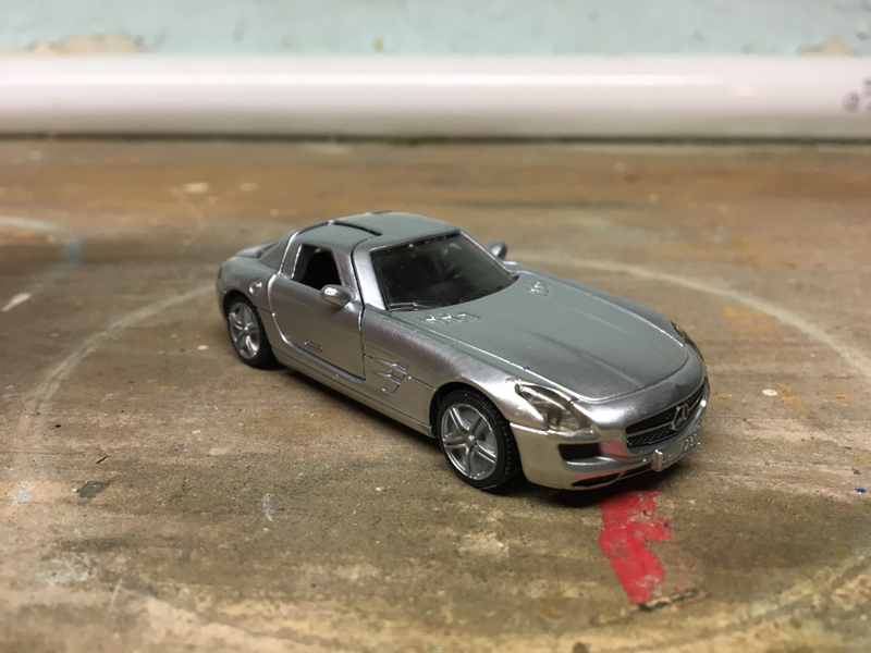 Illustration for article titled DLM Week- Teutonic Tuesday: Siku Merc SLS AMG